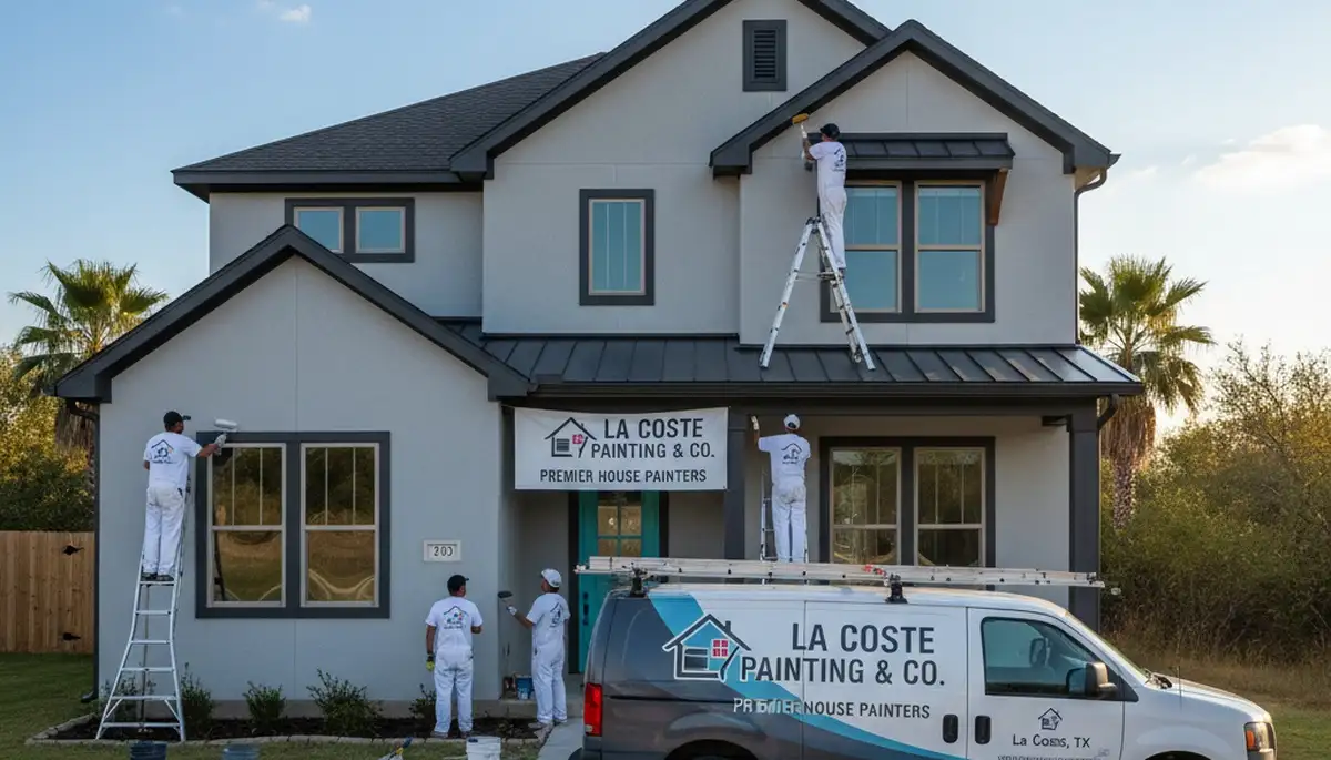 San Antonio, TX house painting service for residential interior and exterior painting projects