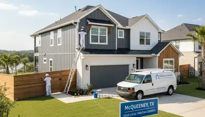 Professional house painters in San Antonio TX providing expert residential exterior painting services