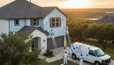 Professional house painting service in San Antonio, TX for interior and exterior homes