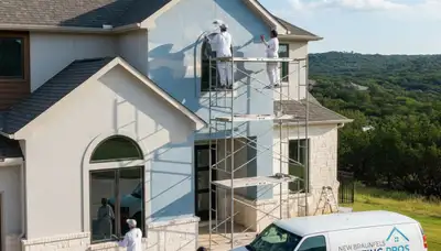 Professional house painters in San Antonio TX providing expert exterior and interior painting services