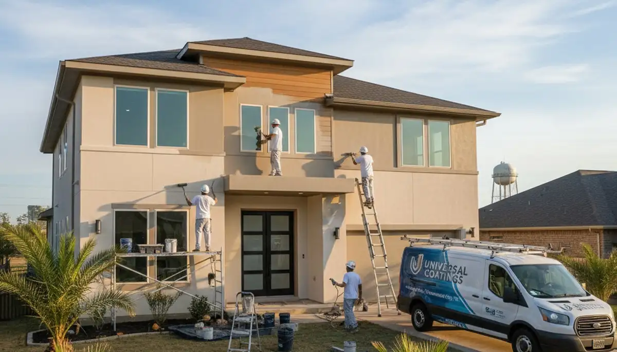 San Antonio, TX house painters providing professional interior and exterior painting services
