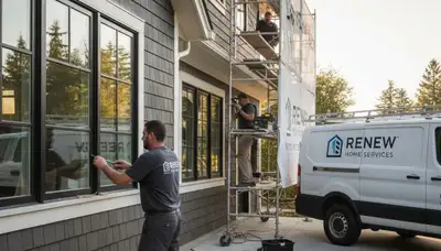Professional wood rot repair by expert house painters in San Antonio, TX restoring damaged siding